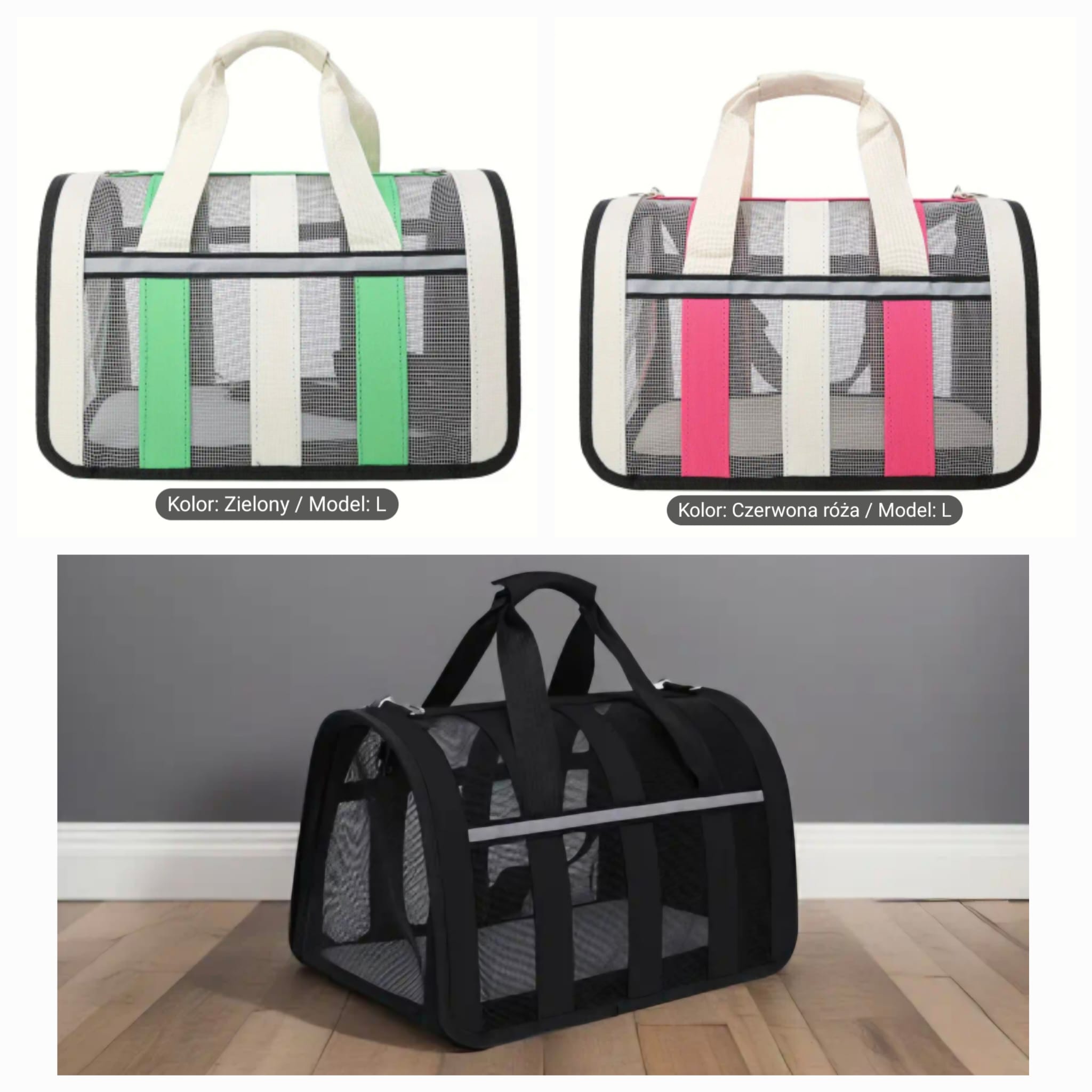 transporter dla kota rozmiar L